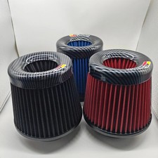 Pod Air Filter Universal Car Motorcycle High Flow 76mm 89mm 102mm