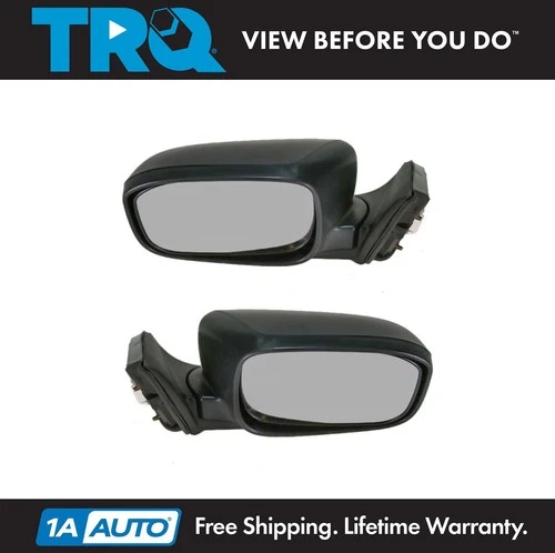 TRQ Folding Power Side View Mirrors & Pair Set for 03-07 Accord Sedan