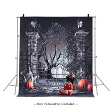6.9  5ft/2.1  1.5m Halloween Backdrop Photography Background Decoration P UJPJ