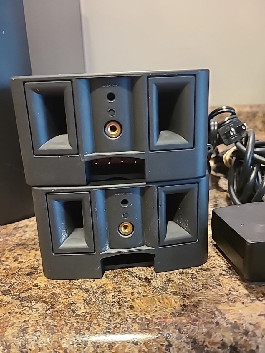 スピーカー・ウーファー BOSE  CineMate  GSseries  II Bose CineMate Series II Satellite Speaker - Pair Black | eBay