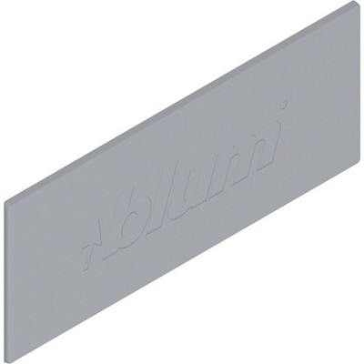BLUM TANDEMBOX antaro Abdeckkappe Logo ''blum'', Kunststoff weißgrau