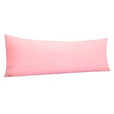Body Pillowcase - Brushed Microfiber 20x54 Pillowcase - Body 20" x 54" Pink