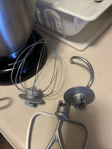 From Greek Chef Mixer with Dough Hook Stainless Steel