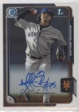2015 Bowman Chrome Prospects Marcos Molina #BCAP-MM Auto 0o6v