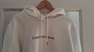 Sweatshirt Hoodie Kapuzenpulli Calvin Klein  CK beige Gr. L
