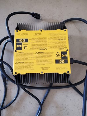 Delta Q - QuiQ 1500 72V lead acid battery charger for golf cart 