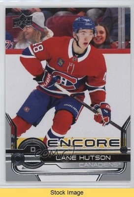 2024-25 Upper Deck Extended Series Encore Lane Hutson #E-24 Rookie RC READ 1c0h