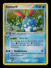 Pokemon Card Azumarill 114/113 ex Delta Species Holo Vintage Rare Foil MP 2005