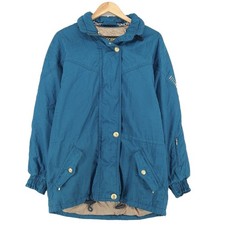 Vintage Descente Femme Veste de Ski Snowboard Hiver Vert An1 Taille 40