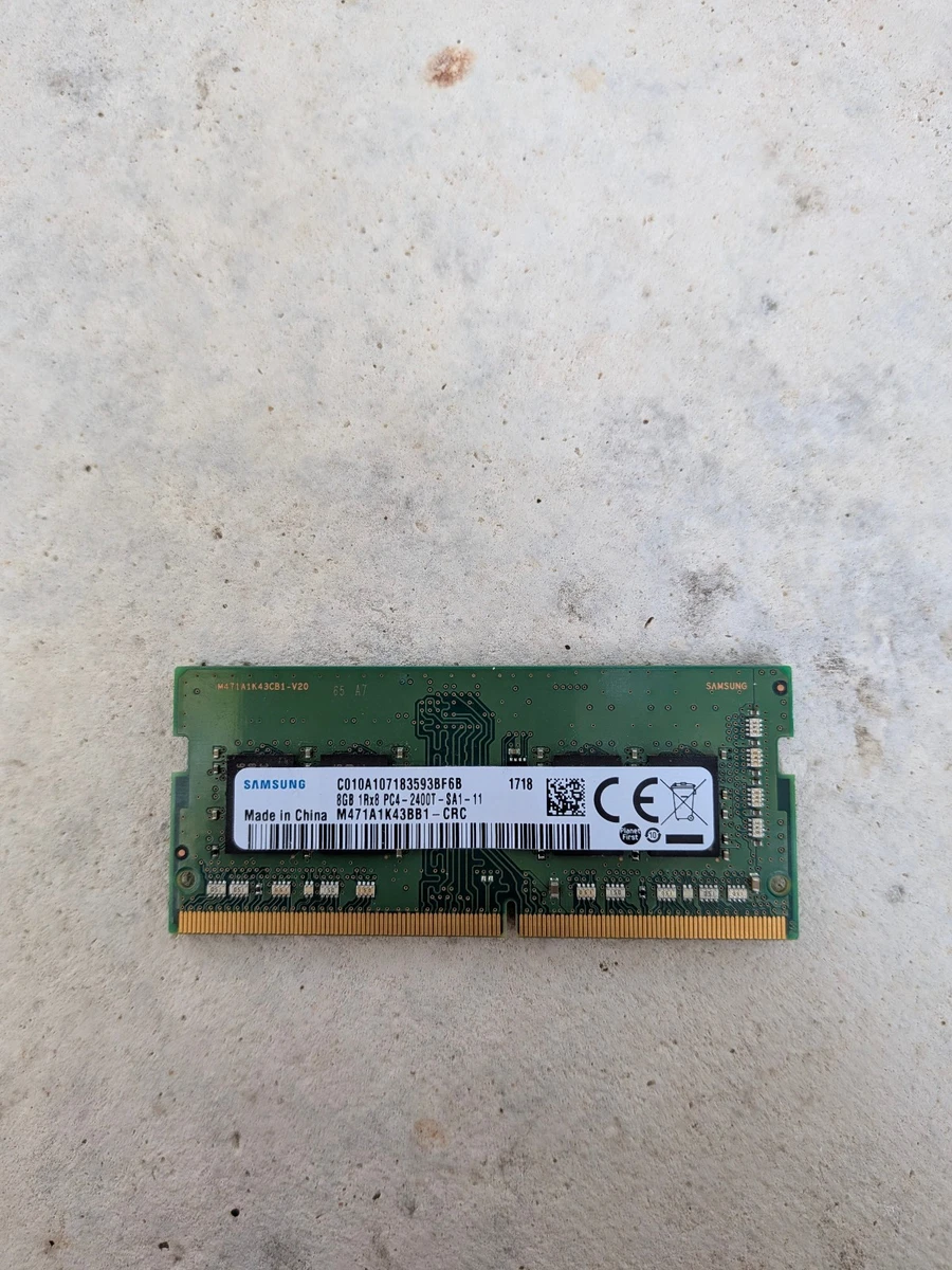Samsung PC4-19200 (DDR4-2400) Bus Speed Computer RAM 8 GB Total