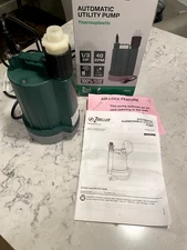 Zoeller Automatic Utility Pump #1043, 1/3 hp 40 gpm 