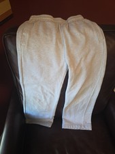 Athleta Girl Size 8-10 Light Gray Straight Leg Pants