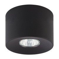 Deckenlampe Metall Zeitlos Ø 11 Cm Rund Klein Flach GU10 Aufputz Spot Flur KüChe