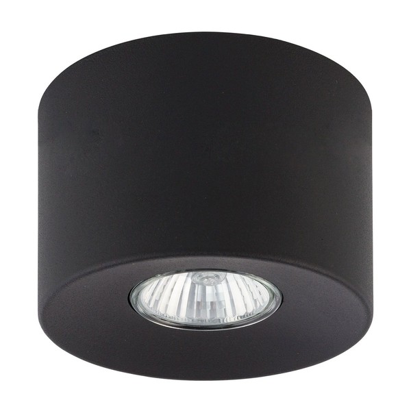 Deckenlampe Metall Zeitlos Ø 11 Cm Rund Klein Flach GU10 Aufputz Spot Flur KüChe-image