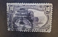 US Stamp Scott 290 1898 10c Trans Mississippi Exposition Used T15724