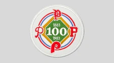 Philadelphia Phillies Patch Vintage Embroidered 3-Inch Sew-on / Iron-on Patch
