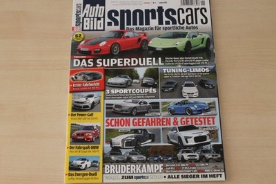 2) Auto Bild Sportscars 01/2011 - VW Golf VI 530 RS HGP - Porsche 911 997 Speed