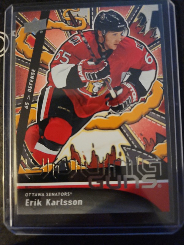 2024-25 Upper Deck Series 1 - Young Guns Renewed Erik Karlsson #YGR-30