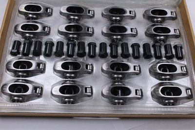 SB Chevy 400 350 327 305 Stainless Steel Roller Rocker Arms 1.6 Ratio 3/8'' Studs