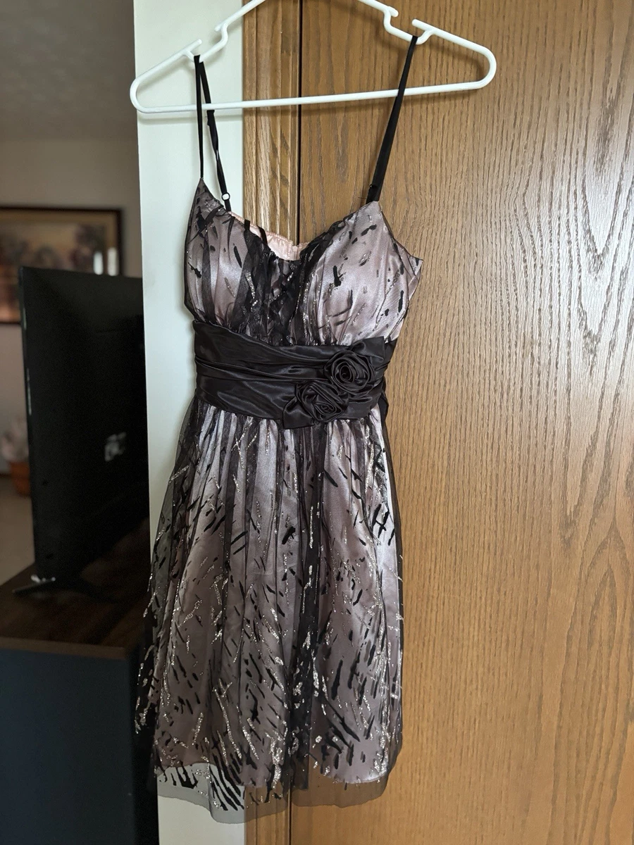 chinese dress ladies Black Le Stretch Lace Plunge Mini Dress main image 0