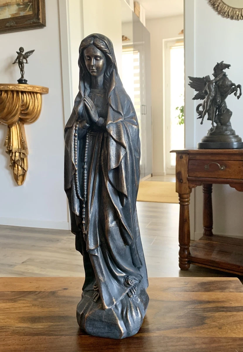 Maria Skulptur 48 cm Mutter Gottes Heiligenfigur Statue Madonna Figur Religion
