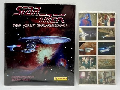 STAR TREK Next Generation - Album PANINI USA 1993 + Komplettset 240 Bilder
