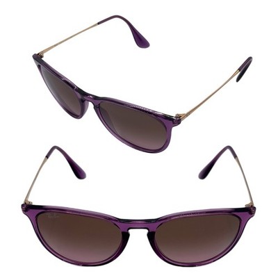 Ray Ban Erika - Gold / Lila - Größe 54/18 - Top Zustand