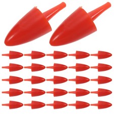 100 Pcs Carrot Shaped Plastic Nose For Snowman Craft Winter Toy Supplies