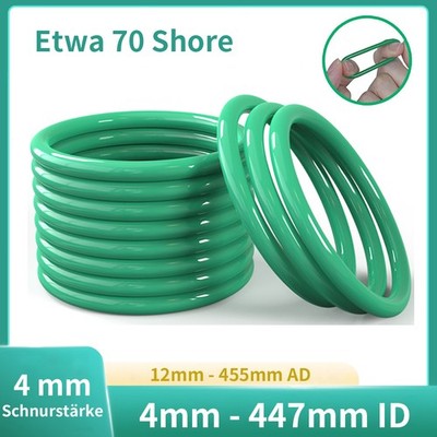 O Ring O-Ring Innen Ø 4mm - 447mm x Schnurstärke 4 mm FKM 70 Dichtring O Ring