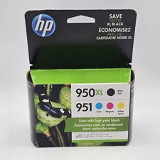 HP 950XL/951 C2P01FN Black/Cyan/Magenta/Yellow Ink Cartridge - Exp. Sep 2021