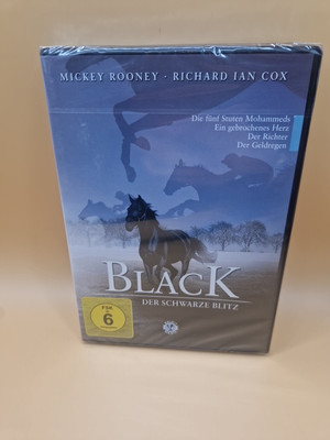 DVD NEU/OVP - Black - Der schwarze Blitz (1990) - DVD 6 - 4 Episoden