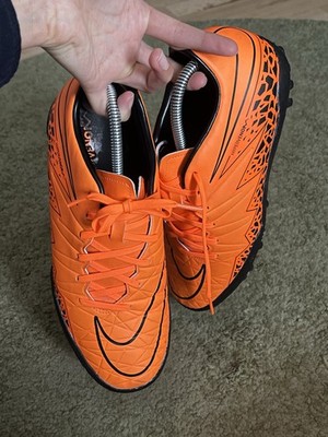 Nike HypervenomX Proximo II TF Turf Soccer Shoes Orange Black Men s Size 8