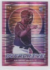 2021 Panini Chronicles Overdrive Pink Pulsar Prizm Keibert Ruiz #5 1v9