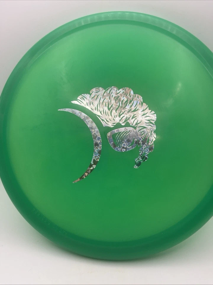 Innova Green Disc Golf Rhyno Calvin Heimburg HoloFoil Hearts Eclipse Logo 171g - Image 4 of 4