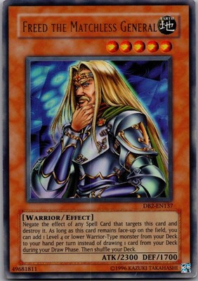 Freed the Matchless General DB2-EN137 Dark Beginning 2 Yu-Gi-Oh Unlimited LP