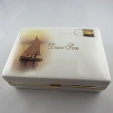 2006 Ardleigh Elliott "To Son With Love" Music Box Porcelain 2006