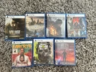 PS5 Game Lot of 7 - Hogwarts Legacy, Resident Evil Village, Jedi Survivor + More
