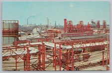 Dow Chemical Company Midland Michigan Plant Vintage Photochrome Postcard J1187