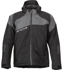 Arctiva Pivot 5 Mens Snow Jacket Black/Gray 5XL