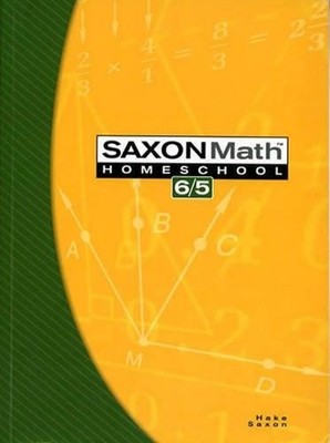Saxon Math Homeschool 6/5 by Hake (English) Paperback Book