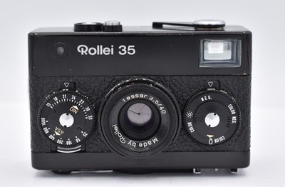 Rollei 35 40mm f/3.5 Tessar Camera, Made in Singapore, Black | eBay