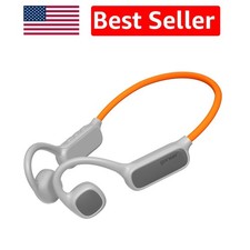 Bone Conduction Wireless Headphones with LED  10 Hours Play for Outdoor Sports
