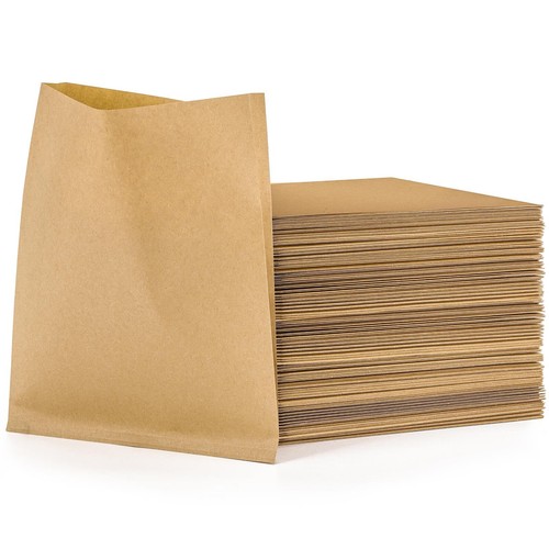 200 Pcs Waxed Paper Sandwich Bags Kraft Bakery Cookie Bags Paper Treat Bags - 第 1/6 張圖片