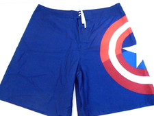 Mens MARVEL COMICS Board Shorts Surf Beach Swim Trunks Size XL 1148