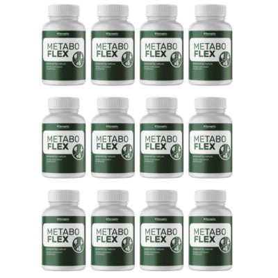Metaboflex Keto Pills Fat Burner, Weight Loss Supplement 12 Bottles 720 Capsules