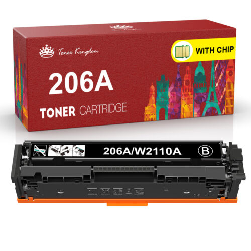 Cartuchos de tóner compatibles con HP 206A LaserJet Pro M283fdw M282 con lote de chips - Imagen 6 de 10