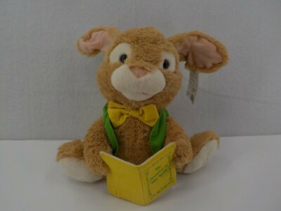 11'' CUDDLE BARN STORYTIME BUNNY PETER RABBIT ANIMATED TALKING STUFFED ANIMAL