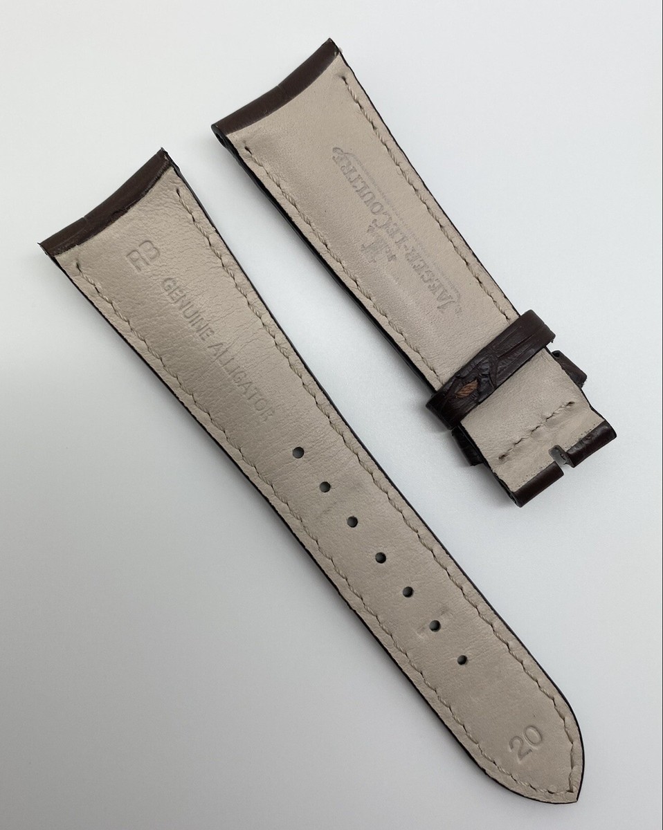 Authentic Jaeger LeCoultre 20mm x 16mm Brown Alligator Watch Strap