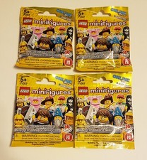 LEGO Collectible Minifigures Series 12 - 71007 - 4 Random New and Sealed Packs