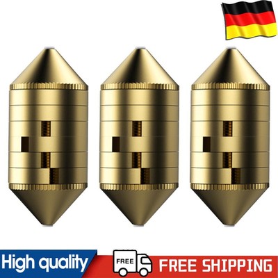 3Pcs Fishing Sinker Weights Sharped Sinkers 2/3/4g for Saltwater Freshwater